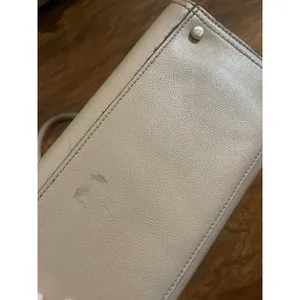 KATE SPADE Patterson Drive Geraldine Bag MINIMALIST Beige Leather Tote Purse thumbnail 7
