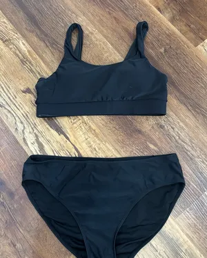 Women’s Two Piece Swimsuit Black Size M thumbnail 1