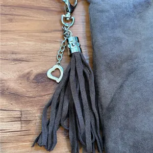 Bella Russo Brown Y2K Boho Slouchy Hobo Shoulder Bag Tassel thumbnail 4