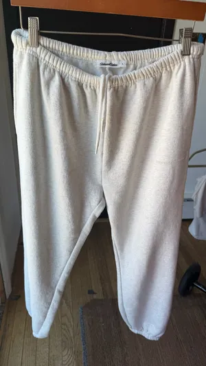 Sisters and Sisters Series Cuffed Sweatpants in Dough Grey Marl thumbnail 5