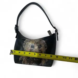 Rare vintage ICON Wearable Art leather bag thumbnail 3