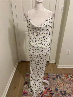 Revolve x Samsoe Samsoe Apples ML Dress In Sun Bouquet Floral NWT Size Medium thumbnail 5