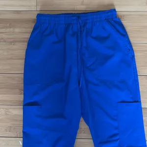 Vibrant Blue scrubs pants Size M thumbnail 2