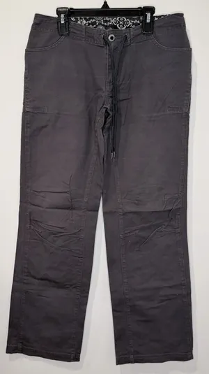 Patagonia Women's Mauve Taupe Cargo Style Pants Organic Cotton Size 4 EUC!!! thumbnail 1