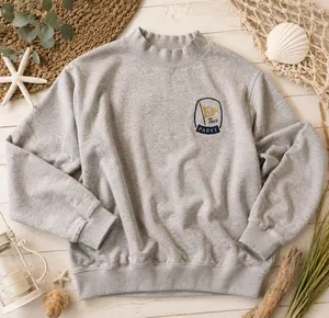 PARKE Limited Edition 3rd Birthday Sweatshirt XXL Gray‎ Oversized Mock Neck thumbnail 1