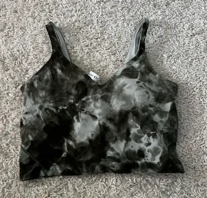 Lululemon Align Tank Diamond Dye Army Green Size 10 thumbnail 1
