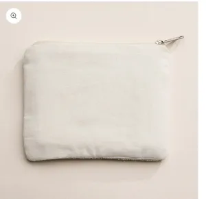 Beaded Amor Cherry Zipper Pouch White thumbnail 3