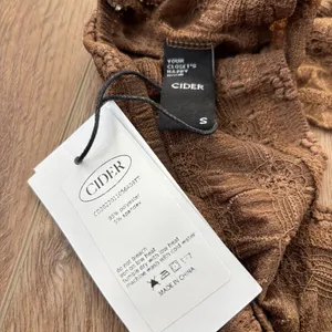 Cider Brown Stretch Halter Bralette  thumbnail 2