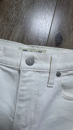 Madewell white denim shorts Size 25 #denim #summer thumbnail 2