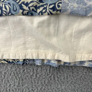 Vintage Liz Claiborne Patchwork Paisley Midi Skirt Boho Cottagecore Women's 12 thumbnail 3
