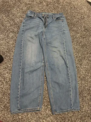 American Eagle Barrel Jeans thumbnail 1