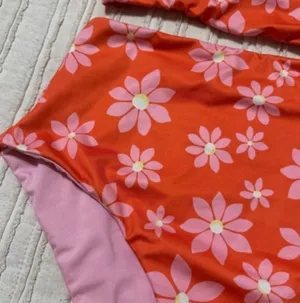 NWOT Reversible Billabong Floral Bikini set (Out West Dreamin) thumbnail 5