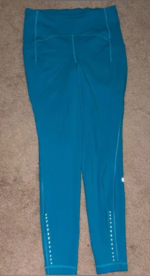 Lululemon Fast and Free Tight Legging II Nulux Cyprus High Rise 8 thumbnail 1