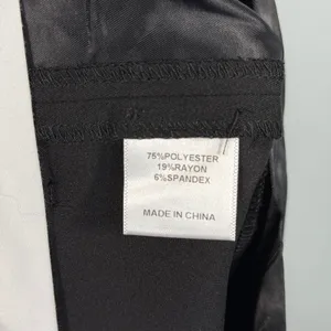 BOA Longline Dad Trousers Oversized Tailored Pleated Black Pants L NWOT thumbnail 4