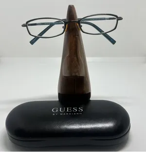 Guess Rectangular Brown Metal Frame Prescription Glasses Frames thumbnail 1