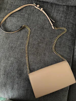 Beige Adjustable Crossbody Clutch Tan thumbnail 4