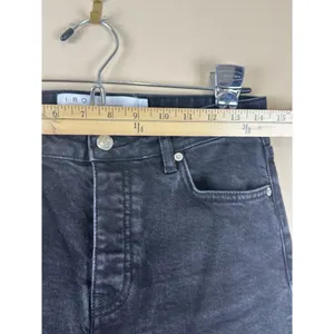 IRO Paris Experience Jeans Black Vintage Women’s 30 High Rise Slim Leg Denim thumbnail 4