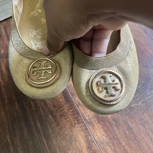 Tory Burch glitter stretch ballerina flats thumbnail 4