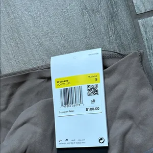 Nike Women's Taupe Leggings thumbnail 4