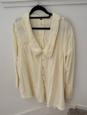 Free people corduroy top thumbnail 1
