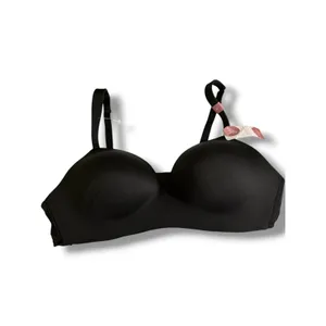 Cacique Simply Wire-Free Lightly Lined T-Shirt Bra Black 40C Modern Collection‎ thumbnail 2