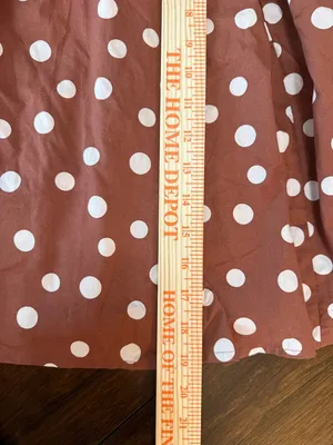 NWT Abercrombie & Fitch Small Brown and White Polka Dot Puff Sleeve Mini Dress thumbnail 8