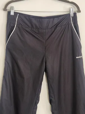 Reebok Womens Dark Gray Pull-On Track Pants Size Medium thumbnail 2