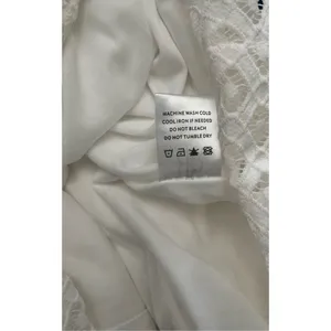 Baltic Born White Aria Lace Column Dress Size Small‎ thumbnail 5