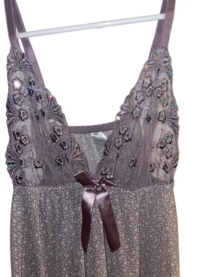 Purple Slip Dress Size L thumbnail 1