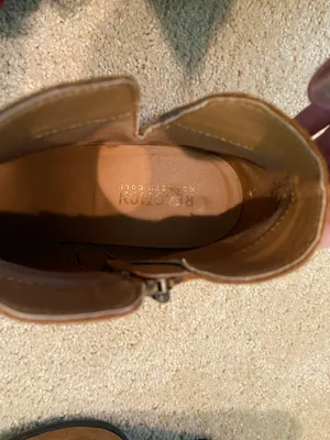 Cognac/Brown Heeled Booties thumbnail 6