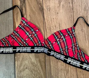 - PINK Victoria’s Secret Plaid bra‎ thumbnail 1