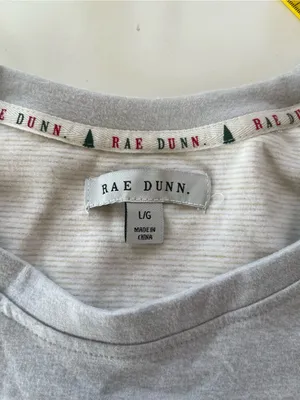 Rae Dunn 'BELIEVE' Crewneck Sweatshirt - Light Gray thumbnail 3