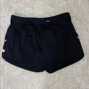 Women's Black Athletic Shorts thumbnail 2