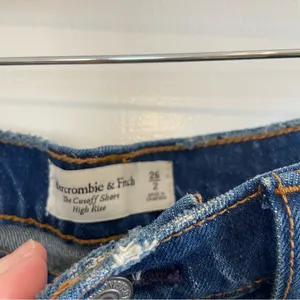 Abercrombie & Fitch Cutoff Jean Shorts High Rise thumbnail 3