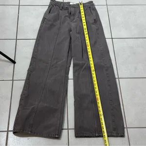 Cotton On Women Seam Wide Leg Dark Brown‎ Baggy Jeans Size 26 thumbnail 10