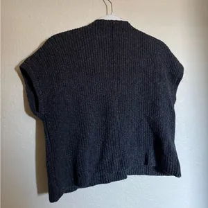 Free people freya black‎ combo sweater only size xs thumbnail 5