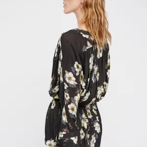 FREE PEOPLE floral top size xsmall thumbnail 3