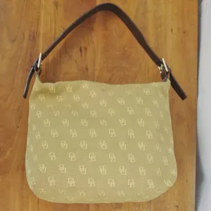 Dooney & Bourke Monogram Canvas Shoulder Bag thumbnail 8