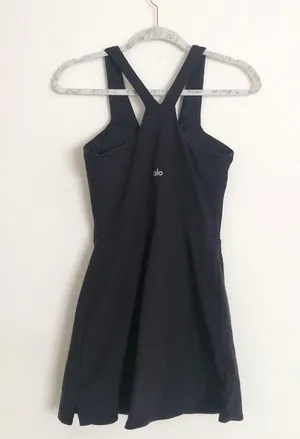 Alo Airbrush Real Dress Black S thumbnail 9