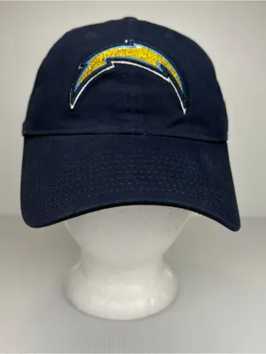 LA Chargers NFL Bolt Logo Football Adjustable Hat Blue Gold Baseball Cap Casual thumbnail 1