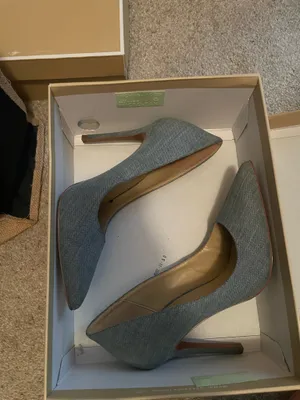 Michael Kors Denim Heels thumbnail 3