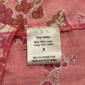 Love The Label Tatiana Floral Mini Ruffle Dress Clementine Pink Print Size Small thumbnail 12