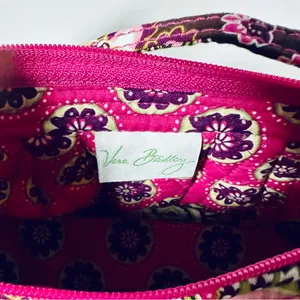 Vera Bradley Multicolor Pink Floral Little Hipster Bag Crossbody Purse VGC thumbnail 2