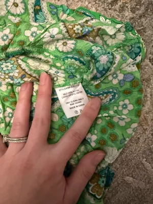 Sky to Moon Dress Green Mini thumbnail 4