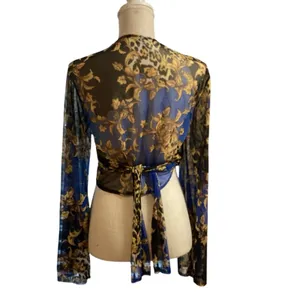 Jasmine Mesh Wrap Top thumbnail 5