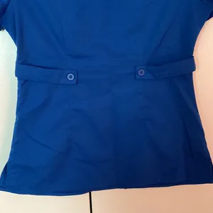 Grey’s Anatomy Professional Wear by BARCO Scrub Top Blue Small thumbnail 5