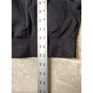Halara NWOT Womens Black Seamless Long Sleeve Ribbed Crop Top Activewear Size XS thumbnail 6