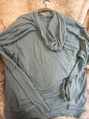 Iroquois Steeplechase Hooded Long Sleeve Shirt - Sage Green thumbnail 5