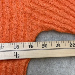 Vintage Short Sleeve Cardigan Womens M Orange Nautical Coastal Retro Halloween thumbnail 8