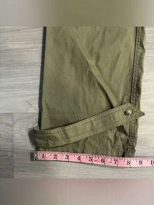 Women’s Zara Cargo Pants - Olive Green thumbnail 6